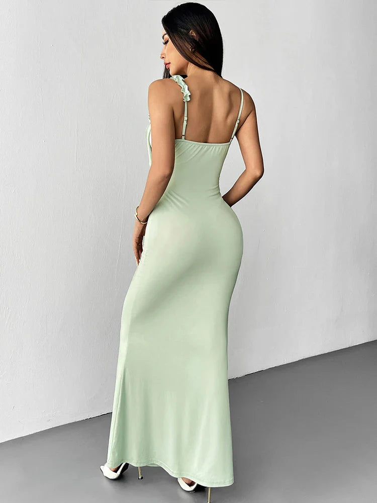 Bianca | Vestido Largo Elegante y Silueta Esculpida