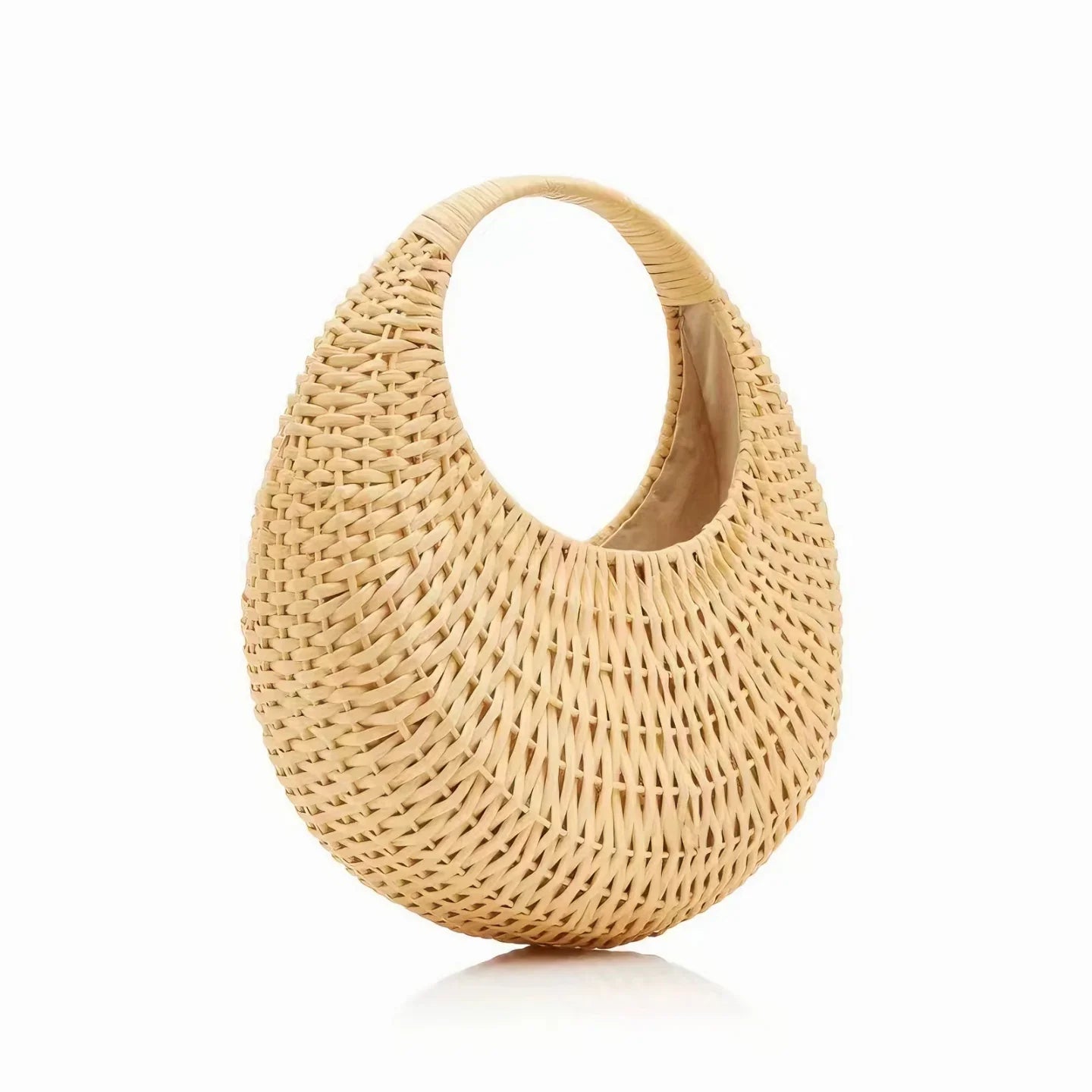 Bolso de Playa para Mujer en Tejido Natural – Diseño Elegante, Ligero y Ideal para el Verano