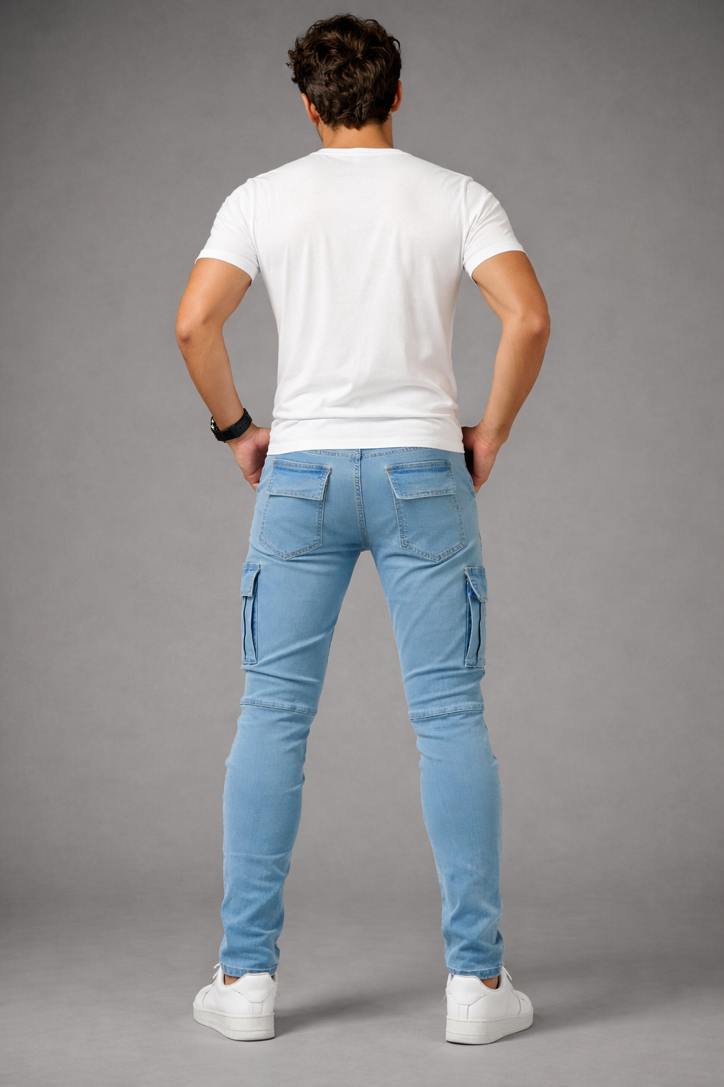 Pantalón Cargo Jean