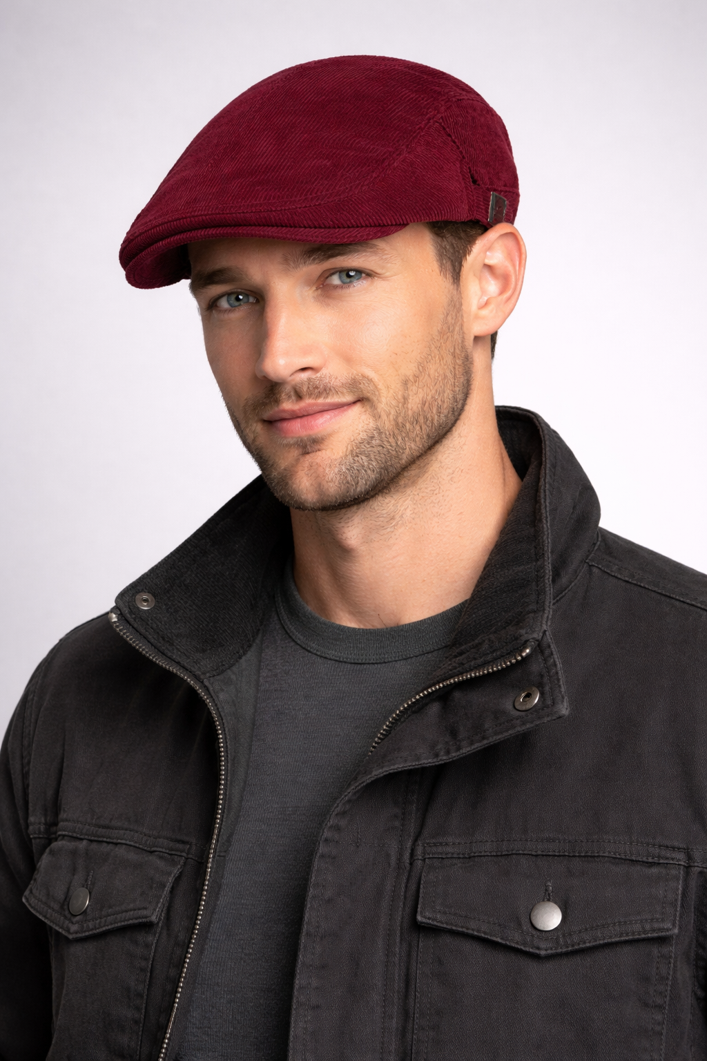 Gentleman Classic | Gorra plana de pana clásica