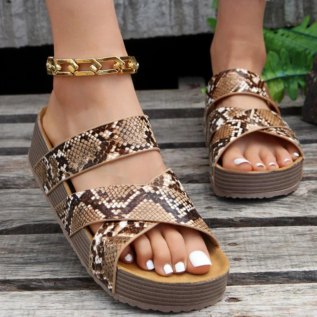 Sandalias Ortopédicas para Mujer con Tiras Cruzadas – Máxima Comodidad y Estilo para el Uso Diario