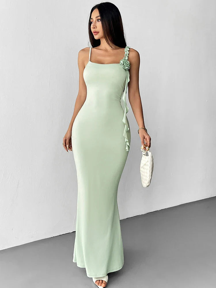 Bianca | Vestido Largo Elegante y Silueta Esculpida
