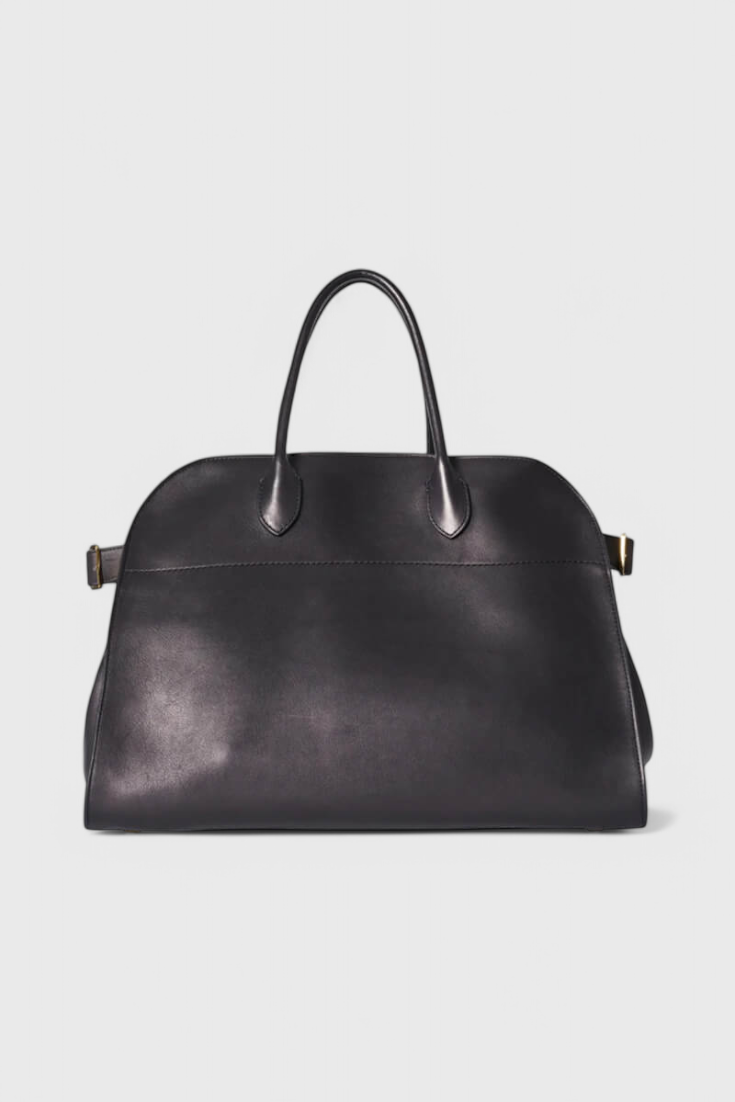 Bolso tote grande para mujer, marrón elegante, bolso amplio en cuero vegano con acabado efecto ante