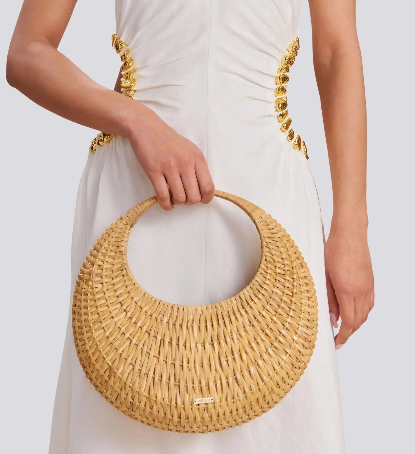 Bolso de Playa para Mujer en Tejido Natural – Diseño Elegante, Ligero y Ideal para el Verano