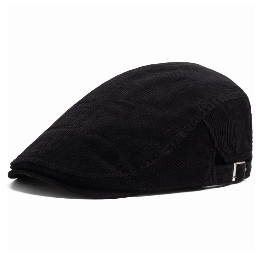 Gentleman Classic | Gorra plana de pana clásica