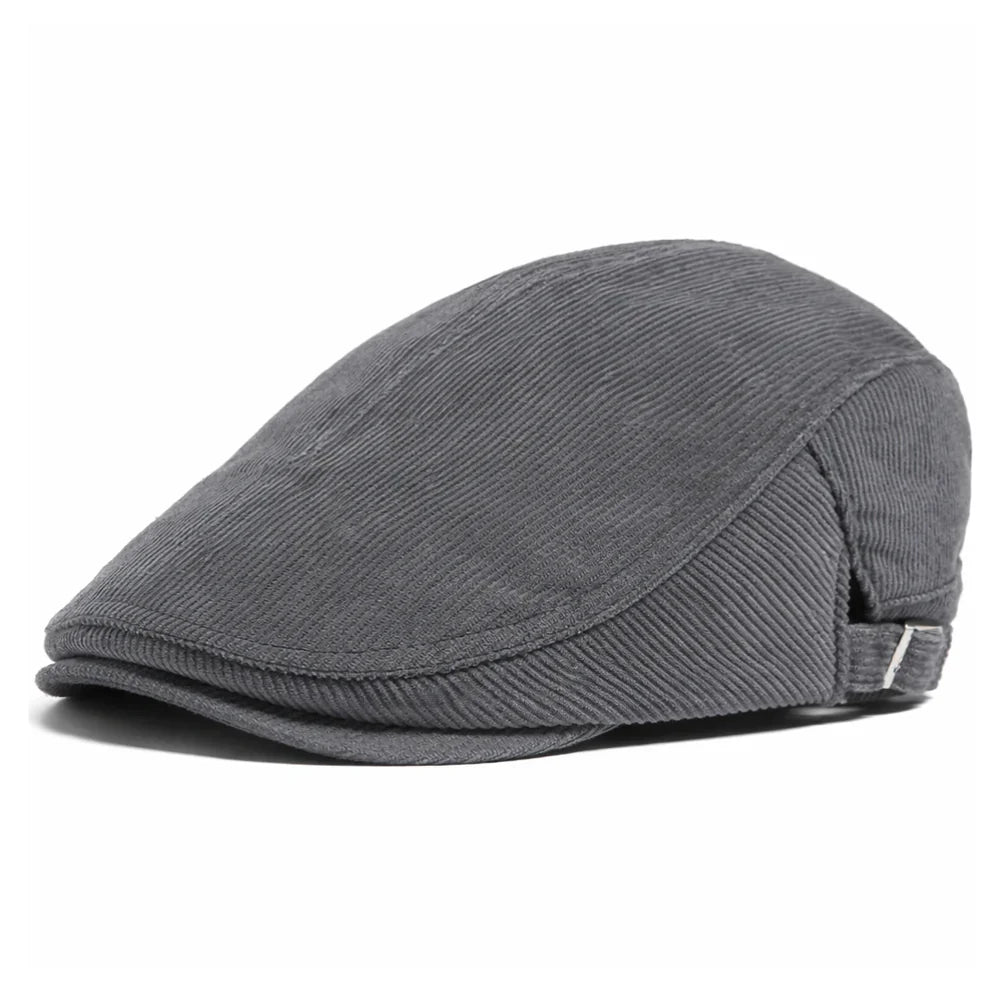 Gentleman Classic | Gorra plana de pana clásica