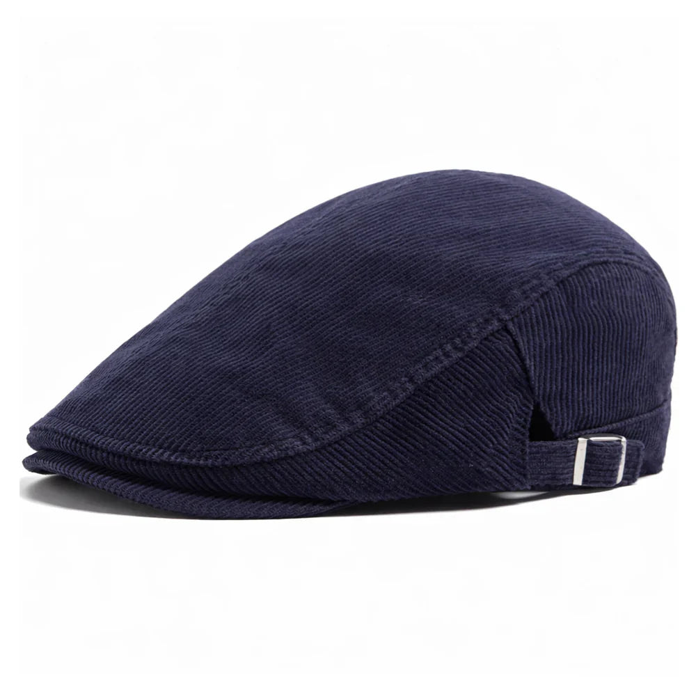 Gentleman Classic | Gorra plana de pana clásica