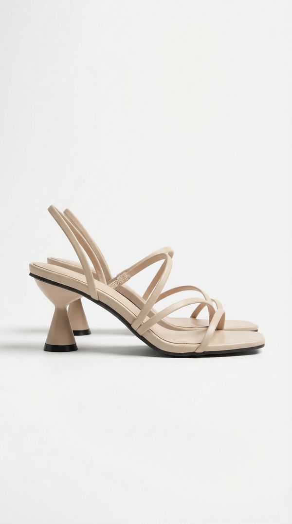 Sandalias de tiras con tacón de Stephanie: elegancia en cada paso
